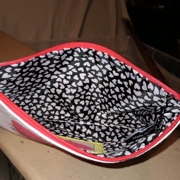 Brighton Fashionista Tom Clancy 2018 Makeup Jewelry Canvas Cosmetic Bag - Picture 6 of 7